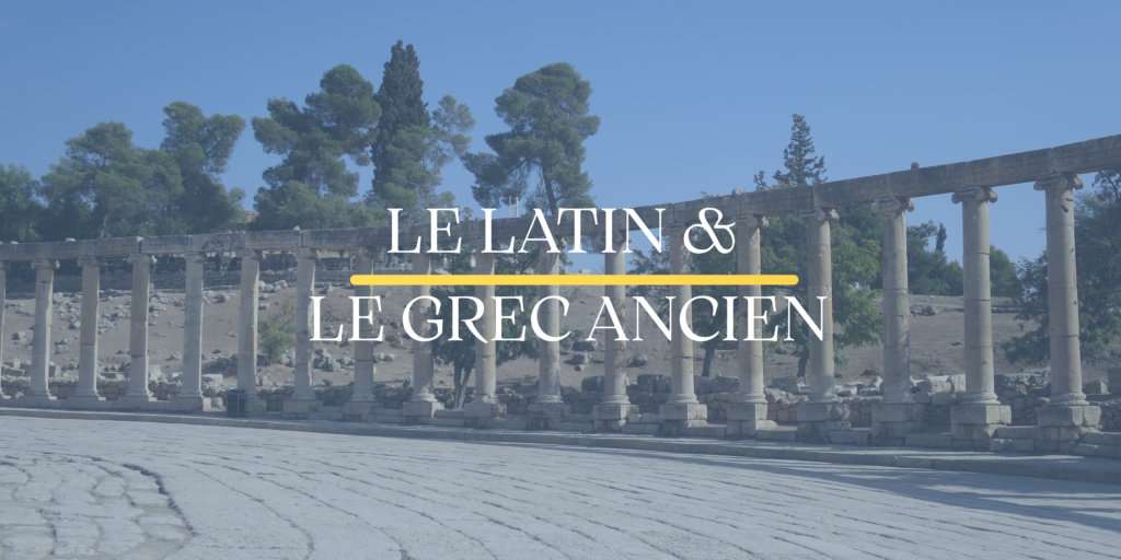 Le latin & le grec ancien